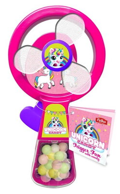 UNICORN FUN TRIGGER 5g ventilátor s cukrovinkami
