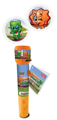 FELKO DINO´S PROJECTOR 8g hračka s cukríkmi