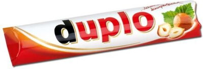 DUPLO 18,2g lieskovooriešková tyčinka 