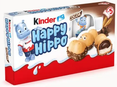 HAPPY HIPPO 103,5g plnené kakaové sušienky 