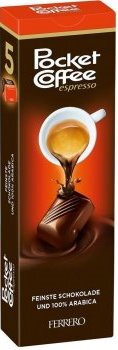 POCKET CAFFEE 65,2g kávové bonbóny (exp.04/04/23)