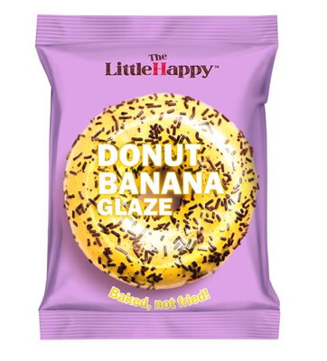 HAPPY DONUT GLAZE 50g banánový v poleve (exp.09/07/2023)