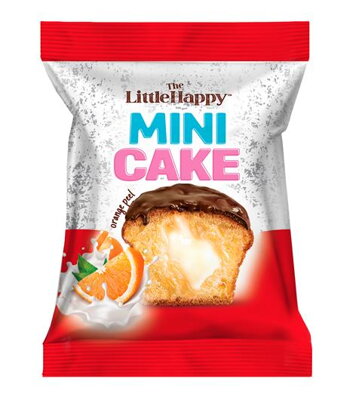 HAPPY MINI CAKE 60g s pomarančovou náplňou (exp.09/07/2023)