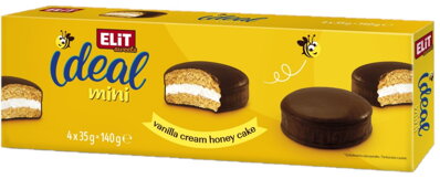MILKISS MINI IDEAL 140g medové koláčiky v poleve (exp.12/7/23)