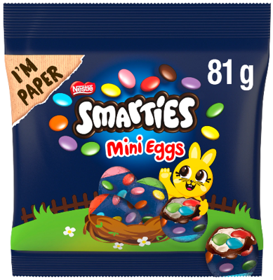 SMARTIES MINI EGGS 81g cukrovinka
