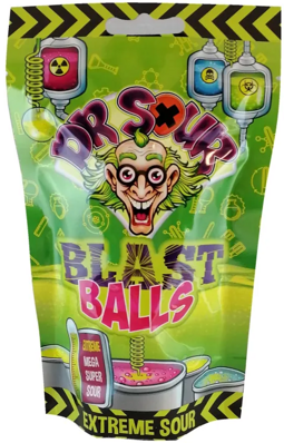 DR.SOUR BLAST BALLS 75g superkyslé cukríky mix