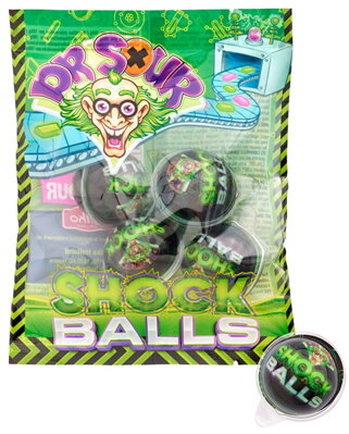 DR.SOUR SHOCK BALLS 75g kyslá cukrovinka