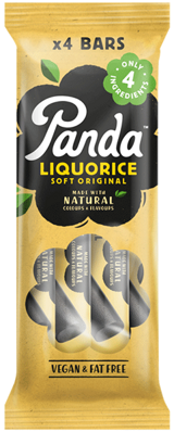 PANDA ORIGINAL(4PACK) 128g čierne pelendreky 
