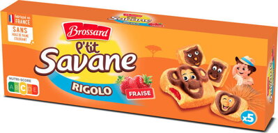 SAVANE OPICA 150g koláčiky s jahodovou náplňou