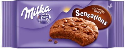 MILKA COOKIES SENSATIONS 156g čokoládové sušienky