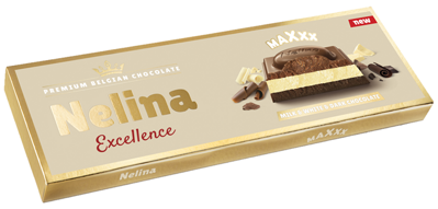 NELINA EXCELLENCE 250g tmavá/mliečna/biela 