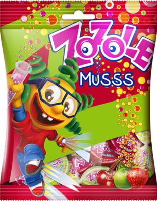 ZOZOLE MUSSS FRUIT 75g ovocné cukríky