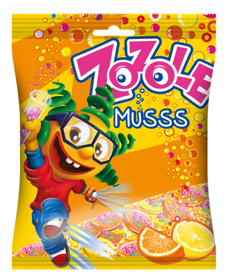 ZOZOLE MUSSS ORANGE/LEMON 75g pomančovo-citrónové cukríky