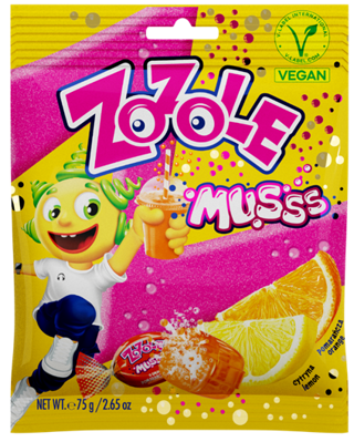 ZOZOLE MUSSS BUBBLE TEA 75g šumivé cukríky