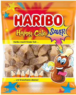 HARIBO HAPPY COLA SOÜR 175g želé cukríky
