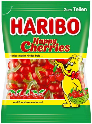 HARIBO HAPPY CHERRIES 175g želé cukríky (exp.06/2024)