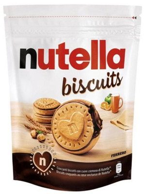 NUTELLA BISCUITTS 193g lieskovoorieškový snack