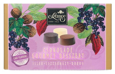 SZAMOS DESSERT GOURMET 132g čokoládové pralinky (exp.07/04/24)