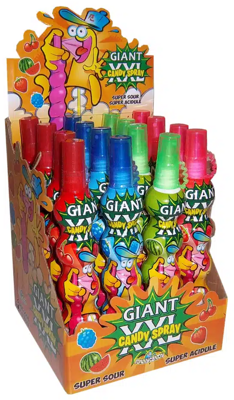 GIANT SPRAY 115ml ovocný spray (Balenie:16ks 1ks od 0,95eur)