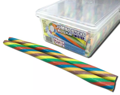 JUMBO STICK 47g multicolor sladký (Balenie:40ks 1ks od 0,35eur) 