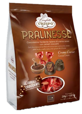 CRISPO PRALINESSE 250g čokoládové bonbóny 