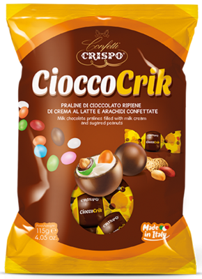 CRISPO CIOCCOCRIK 115g arašidy v čokoláde