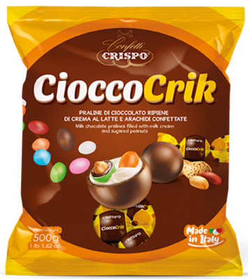 CRISPO CIOCCOCRIK 500g arašidy v čokoláde