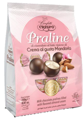 CRISPO PRALINE 250g mandlové bonbóny 