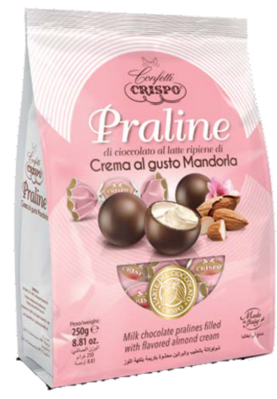 CRISPO PRALINE 250g mandľové bonbóny 