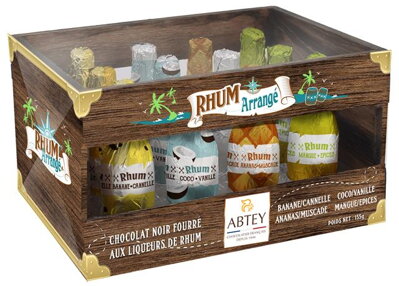 ABTEY RHUM COCTAILS 155g liquérové fľaštičky/debnička