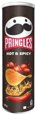 PRINGLES HOT & SPICY 165g pálivé chipsy