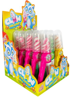 CLAW POP 15g ovocná lízanka (Balenie:15ks 1ks od 0,95eur)