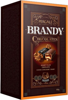 BRANDY CHOCOLATES 190g liquérové pralinky 