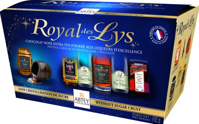 ROYAL des LYS ORIGINAL 220g liquérové pralinky 