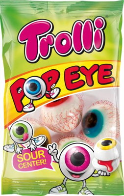 TROLLI POP EYE 75g želé oko s náplňou