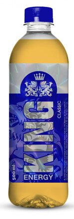 KING ENERGY 500ml energetický nápoj (classic)
