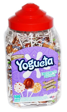 YOGUETA DESERTS 16g lízanka (balenie:100ks 1ks od 0,095eur)