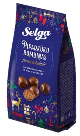 SELGA SNOWBALLS 150g  perníkové šušienky v mliečnej poleve