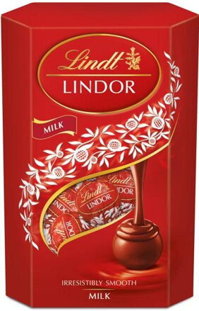 LINDOR 200g mliečne bonbóny