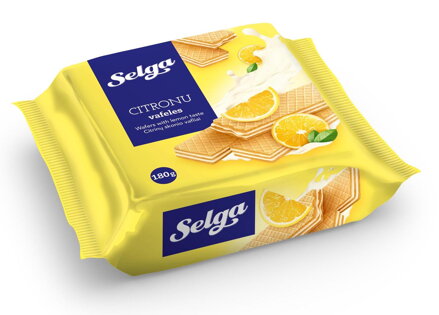 SELGA WAFERS 180g citrónové keksy