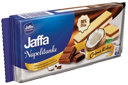 JAFFA NAPOLITANKE 187g kokosovo-krémové keksy