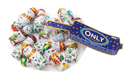 ONLY SNEHULIAK 85g mliečna čokoláda