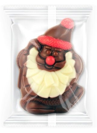 ABTEY SANTA 10g mliečna a biela čokoláda