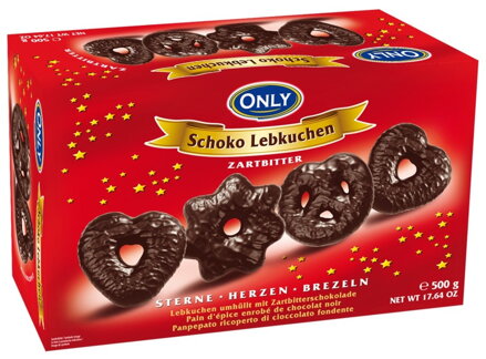 VIANOČNÉ PERNÍKY 500g v tmavej čokoláde