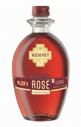 MEDINET 250ml ružové víno (FR)