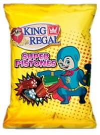 KING REGAL SUPER  PISTONES 150g želé cukríky