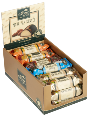 SZAMOS TYČINKA 40g marcipán v čokoláde (Balenie:24ks 1ks=1,25eur)