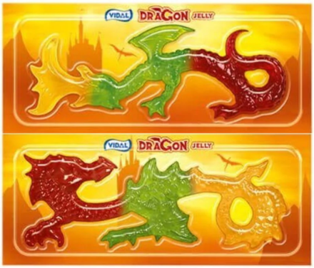 DRAGON JELLY 66g ovocné želé