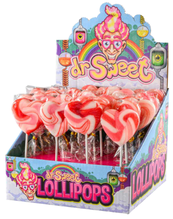 FELKO LOLLIPOPS 20g srdiečkové lízatka (Balenie:24ks 1ks od 0,45eur)