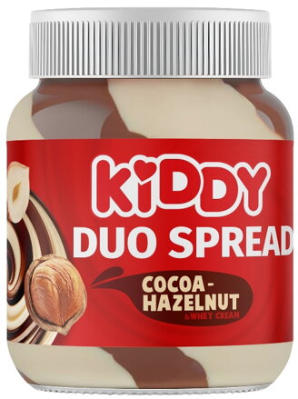 KIDDY DUO 350g lieskovo-orieškový krém